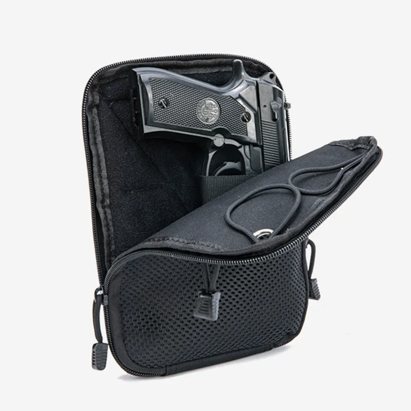 Edc Carry Holster - Molle 戦術隠し銃ホルスターポーチ EDC マガジンポーチユニバーサル拳銃ピストルキャリーホルスターウエストファニーパック