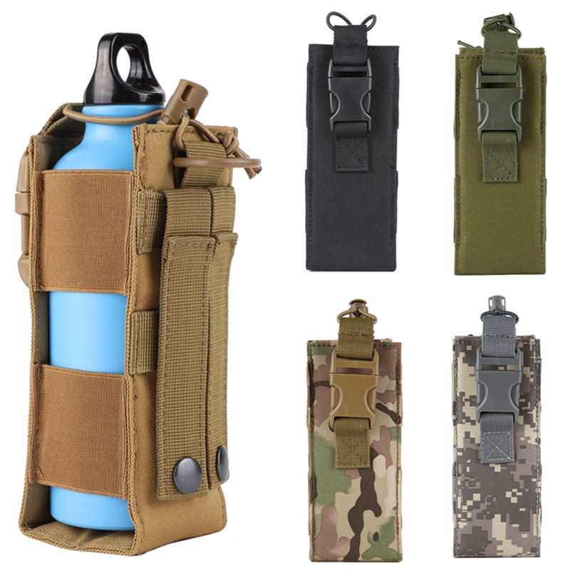Edc Carry Holster - モール式ウォーターボトルホルスターポーチ アウトドアスポーツ 乗馬 キャンプ ハイキング ハンティング