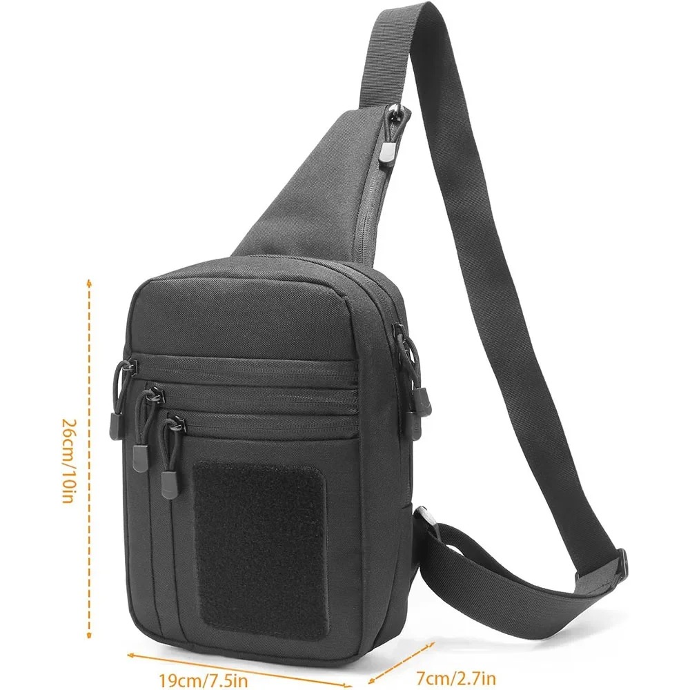 Edc Concealed Carry Backpack - 隠し携帯バッグ タクティカル クロスボディ スリング バックパック ショルダー