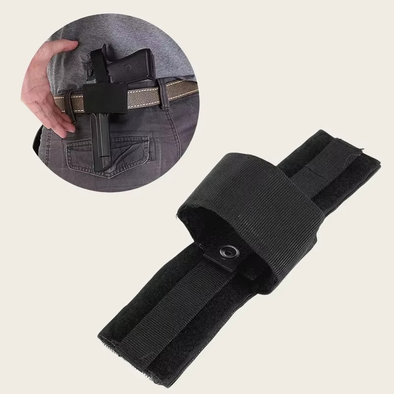 Edc Carry Pocket Pouch - 屋外用隠し携行ウエストガンホルダー 軽量コンパクト両端EDCポーチ モジュール式ユニバーサルハンドガンホルスター