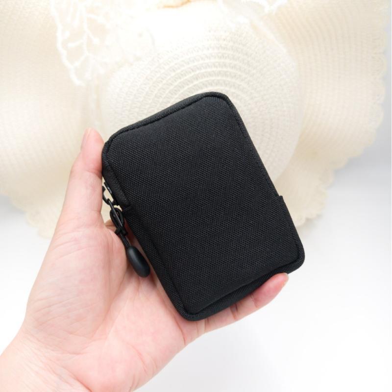 Edc Carry Pocket Pouch - ミニ EDC ポリエステルポーチポータブル小銭入れポケットオーガナイザー防水小型バッグ旅行用日常持ち運び用