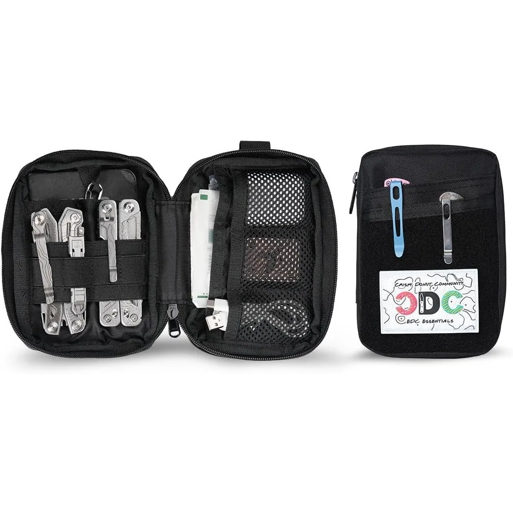 Edc Carry Pocket Pouch - VIPERADE VE32 EDC ポーチ、パッチエリア付きポケットオーガナイザー、日常使用のためのモールユーティリティポーチ