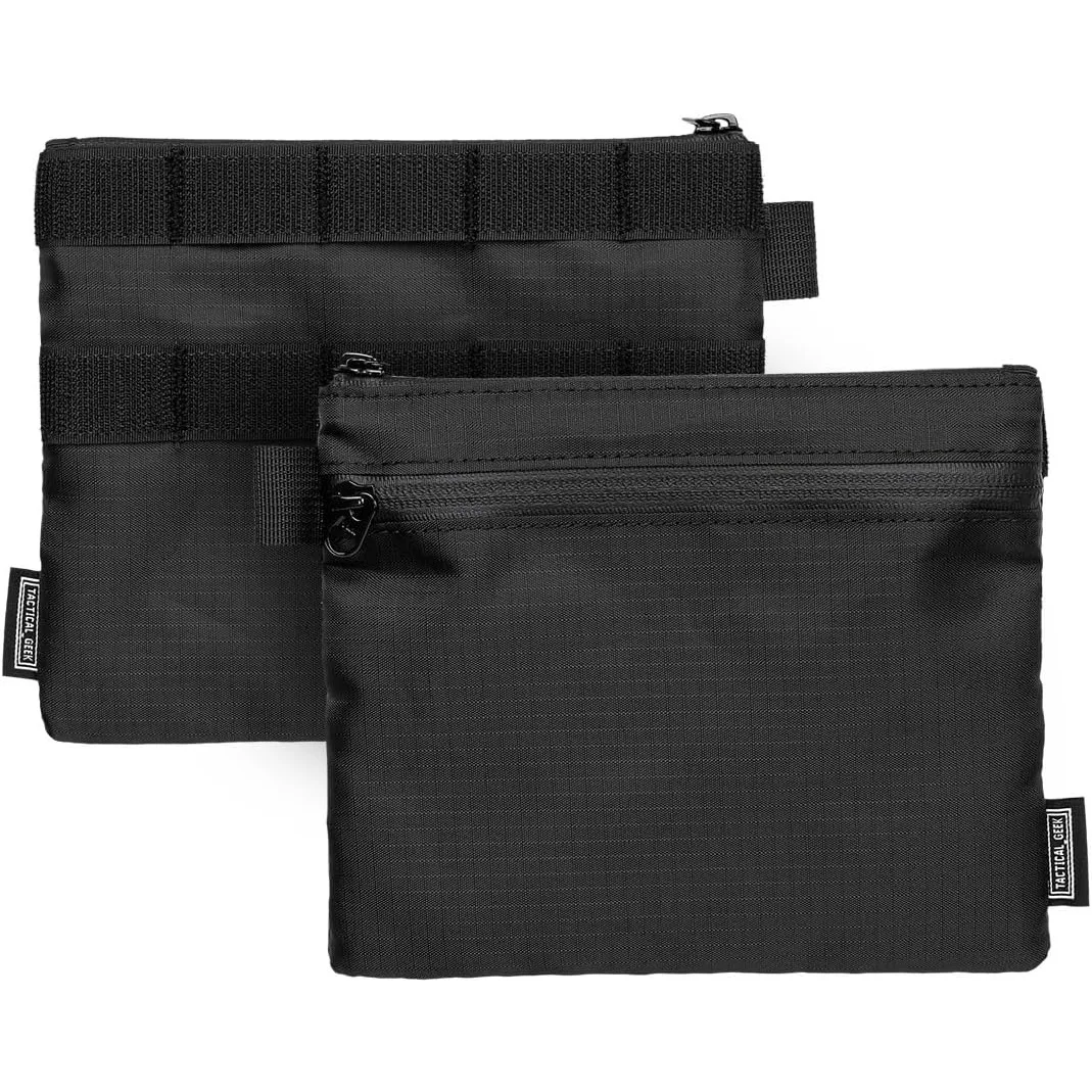 Edc Carry Holster - TACTICAL GEEK A14 スリム EDC ポーチ、ポータブルユーティリティキャリーオーガナイザー、防水小型ナイロンバッグ、軽量デイリーオーガナイザー
