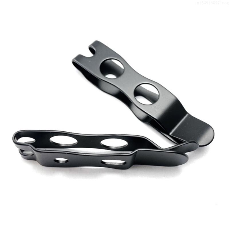Edc Carry Piece - 1個 - 420ステンレス鋼DIY KYDEXベルトクリップディープキャリーポケットクリップEDC