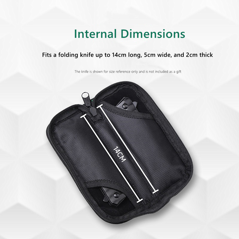 Edc Carry Pocket Pouch - ポータブルナイフシース、ナイロン製折りたたみナイフポーチ、EDCポケットナイフキャリーケース＆保護収納バッグ