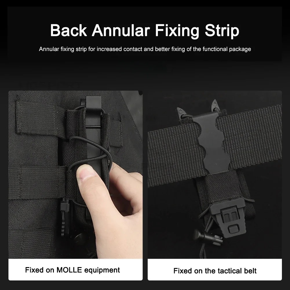 9 ミリメートルピストルシングルマガジンポーチ Molle  - Edc Carry Holster のレビューと価格