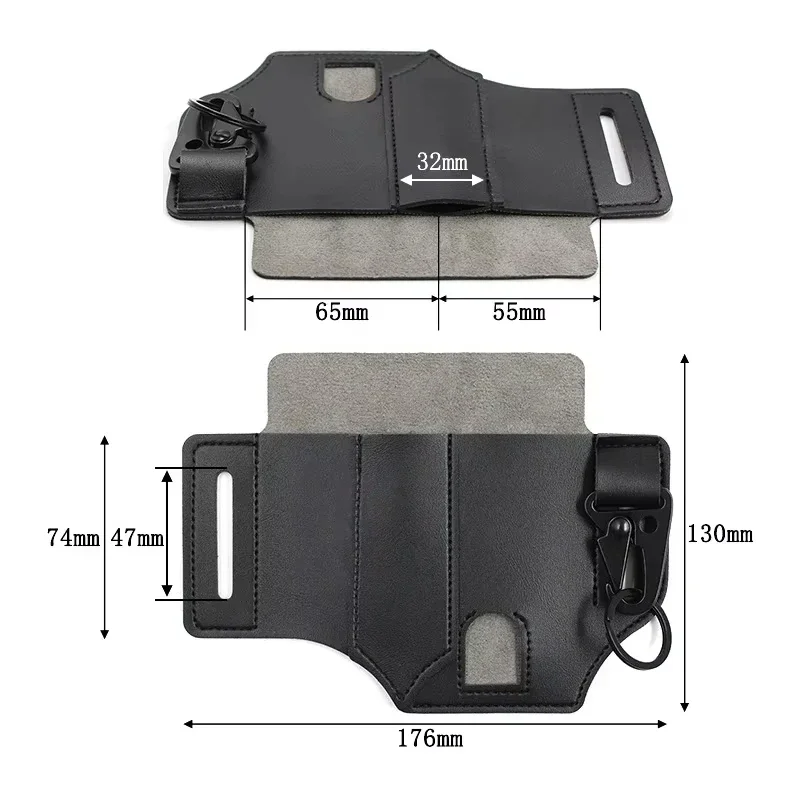 牛革ウエストハンガーポータブル戦術 EDC ツールホルダー屋 - Edc Carry Pocket Pouch のレビューと価格