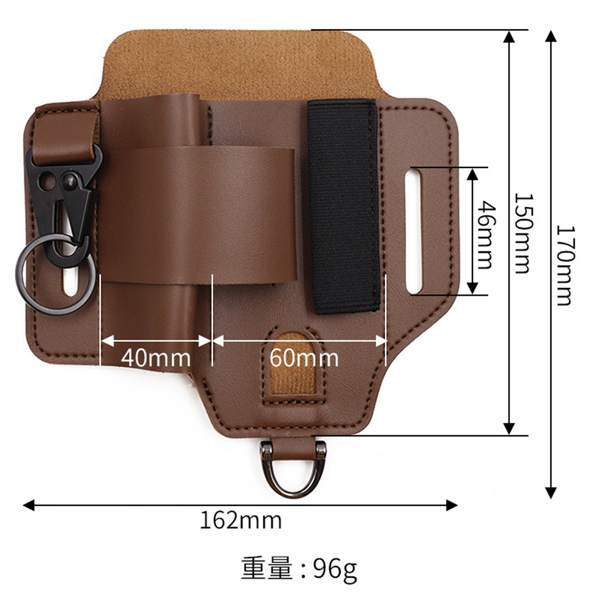 EDC戦術ツールホルスター、荒野サバイバル収納ウエストバッグ - Edc Carry Holster のレビューと価格