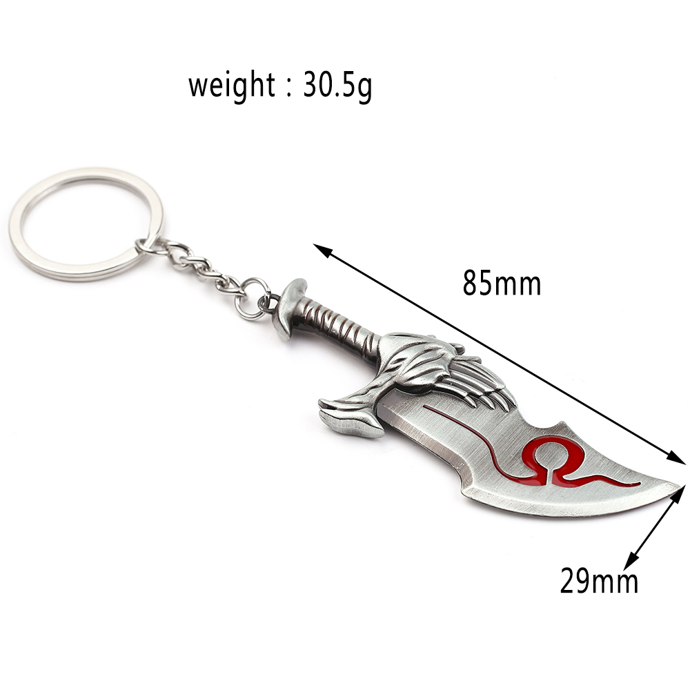 ゴッド・オブ・ウォー4 クレイトスの剣 キーホルダー ペンダ - Carabiner Keychain のレビューと価格