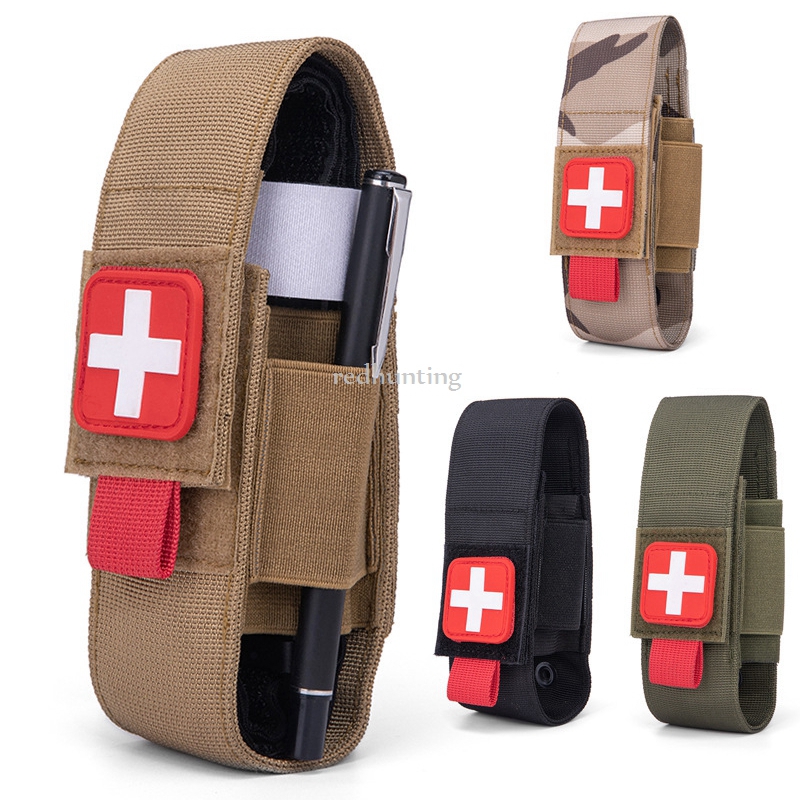 戦術的な止血帯ポーチホルダー狩猟外傷医療剪断ポーチ屋外弾性止 - Edc Carry Pen のレビューと価格