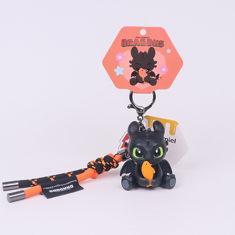 本物のドラゴンを飼いならす方法3 ライトシャートゥースレスボ - Carabiner Keychain のレビューと価格