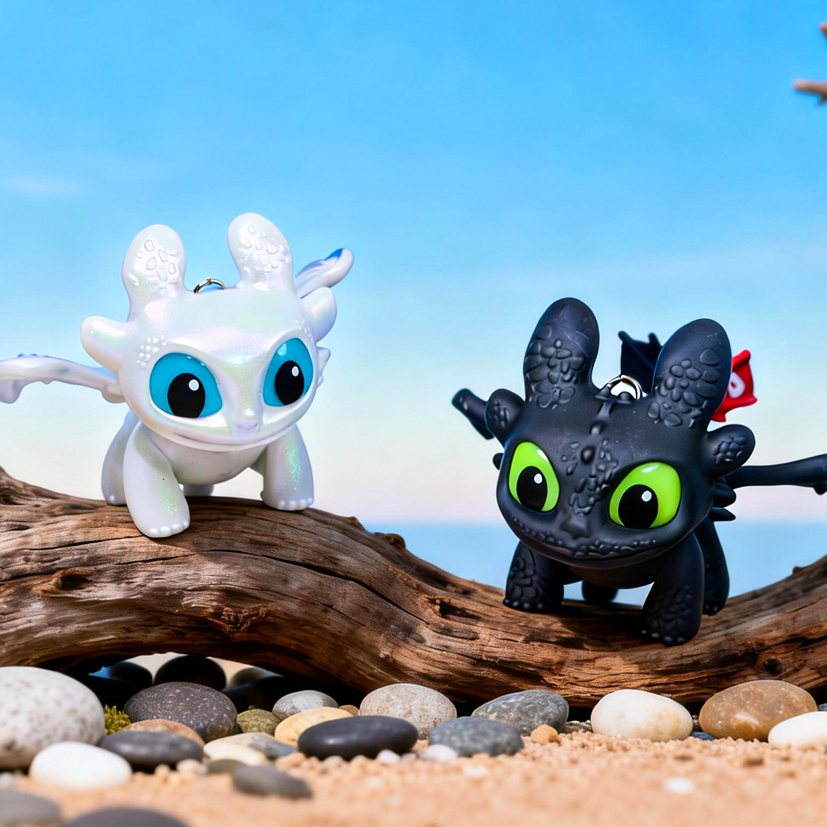 本物のドラゴンを飼いならす方法3 ライトシャートゥースレスボ - Carabiner Keychain のレビューと価格