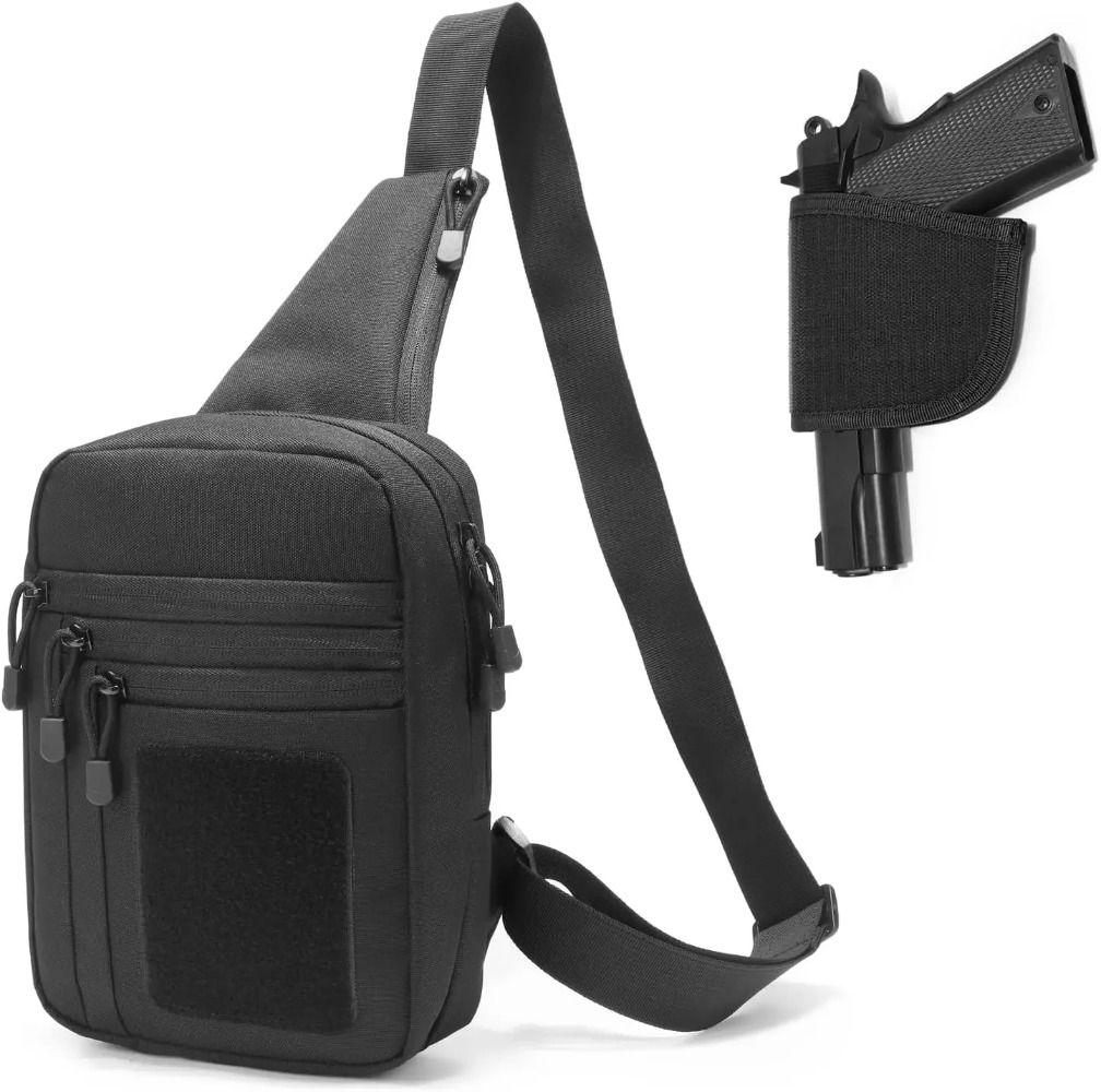 隠し携帯バッグ タクティカル クロスボディ スリング バック - Edc Concealed Carry Backpack のレビューと価格