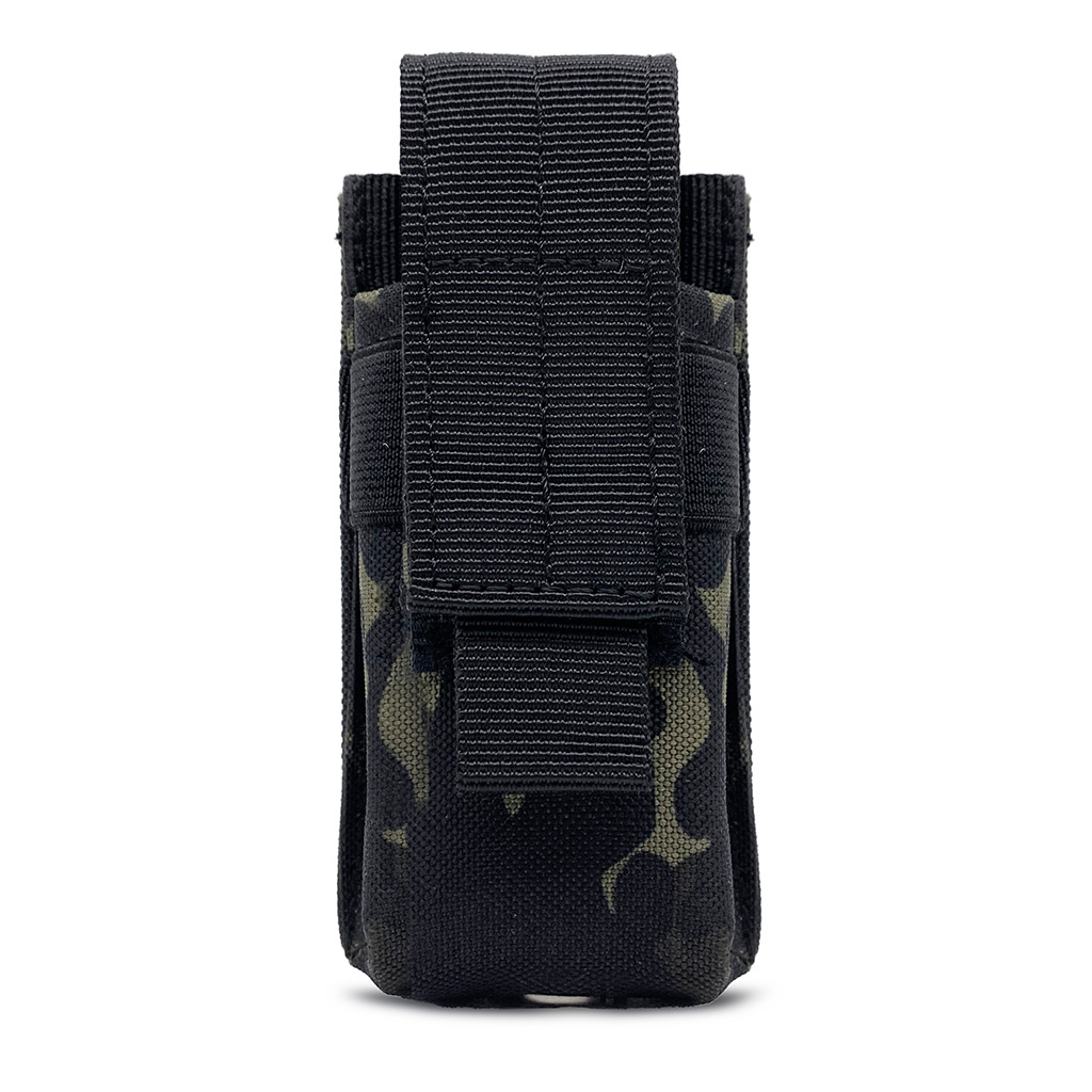 戦術的なモールシステム対応懐中電灯ポーチ、トーチホルダー、マ - Edc Carry Holster のレビューと価格