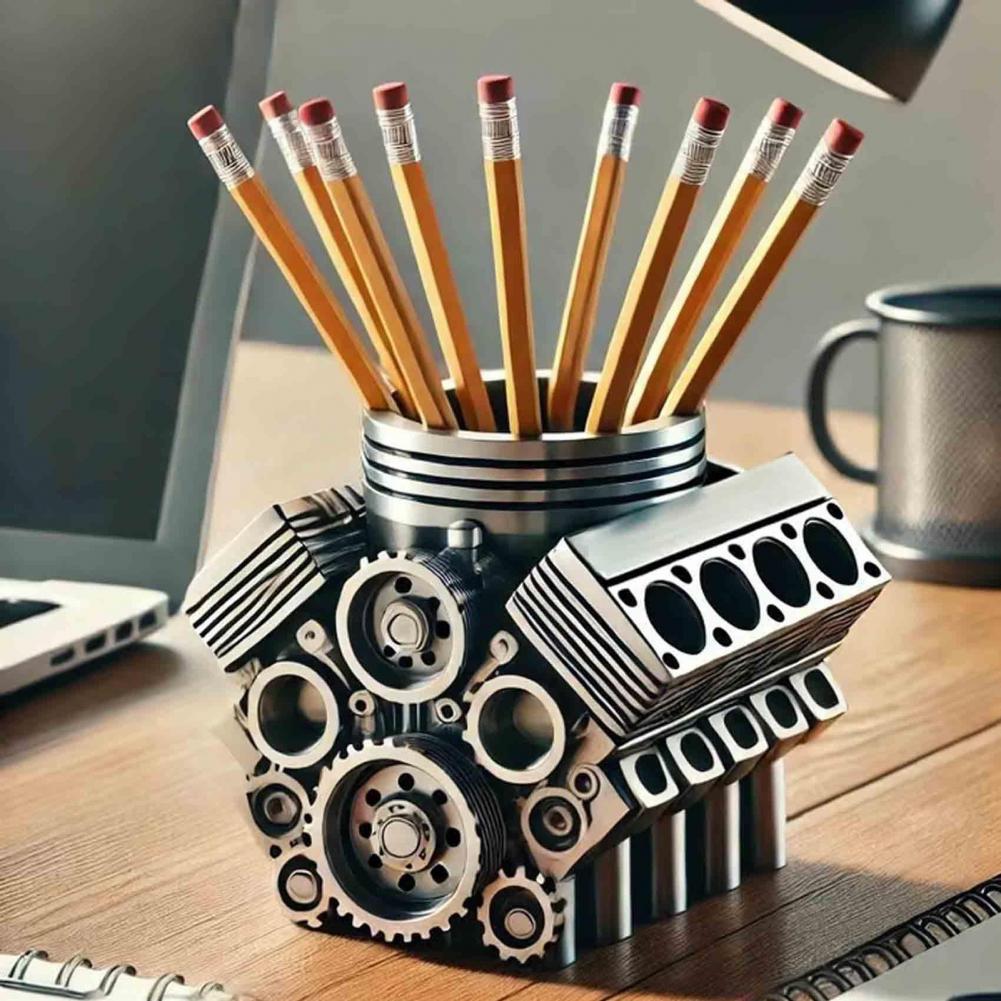 ペンホルダー 樹脂 V8 車エンジンペンホルダー ユニークな - Edc Carry Pen のレビューと価格