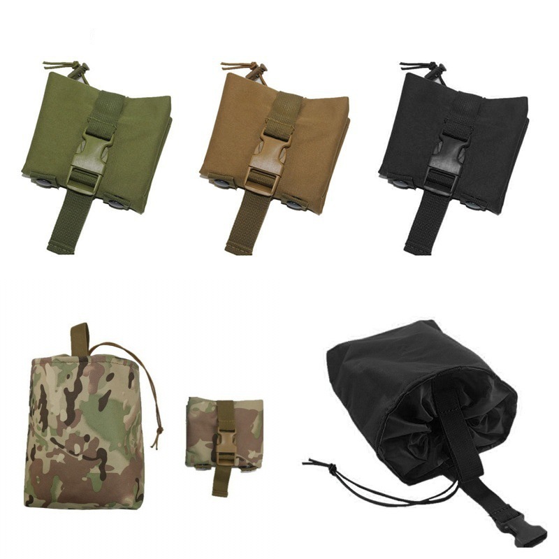 新しいモール式折りたたみ式ダンプドロップマガジンポーチ、アウ - Edc Carry Holster のレビューと価格
