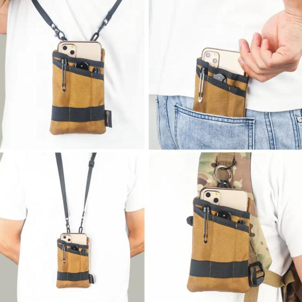 Edcポーチオーガナイザーミニツールポーチ、4ポケット付きナ - Edc Carry Pocket Pouch のレビューと価格