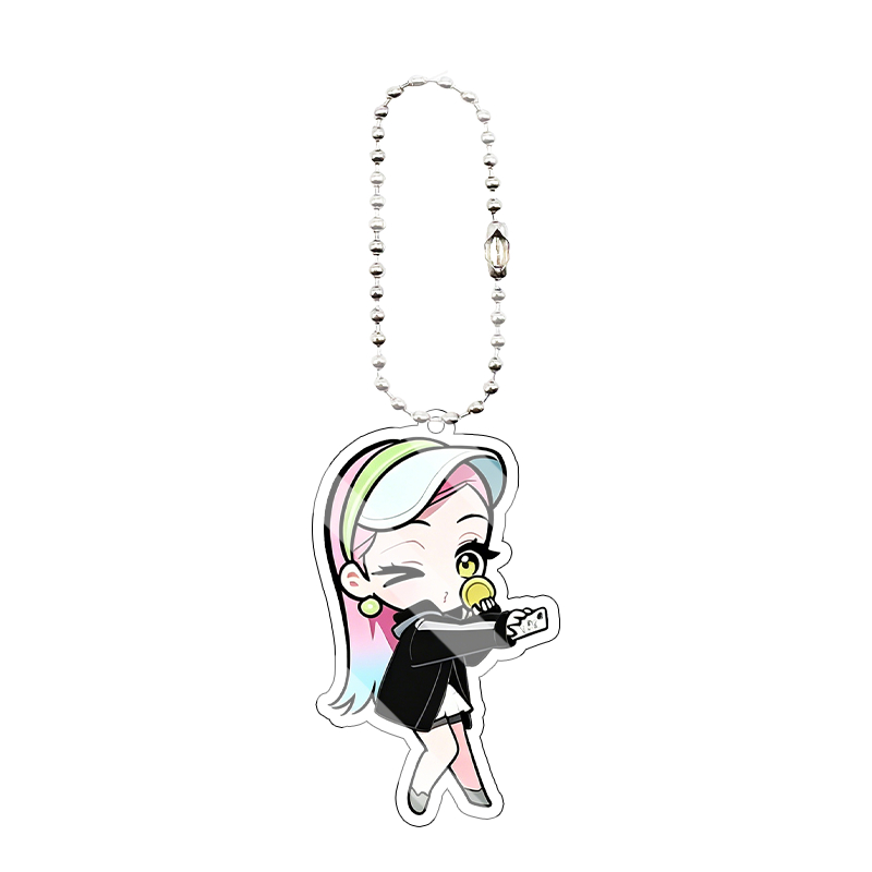 エイリアンステージ Q バージョン漫画アニメ 5 センチメー - Carabiner Keychain のレビューと価格