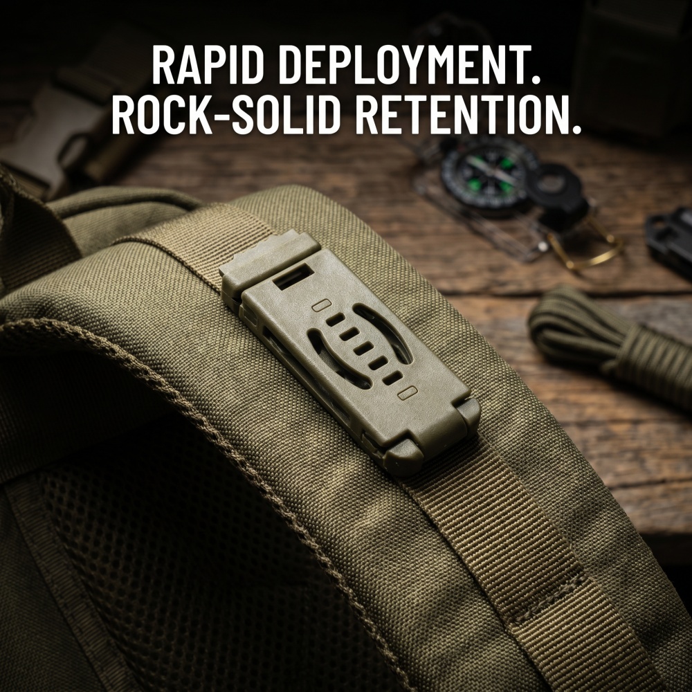 DIYカイデックスホルスターMOLLEバッククリップナイフシ - Edc Carry Clip のレビューと価格