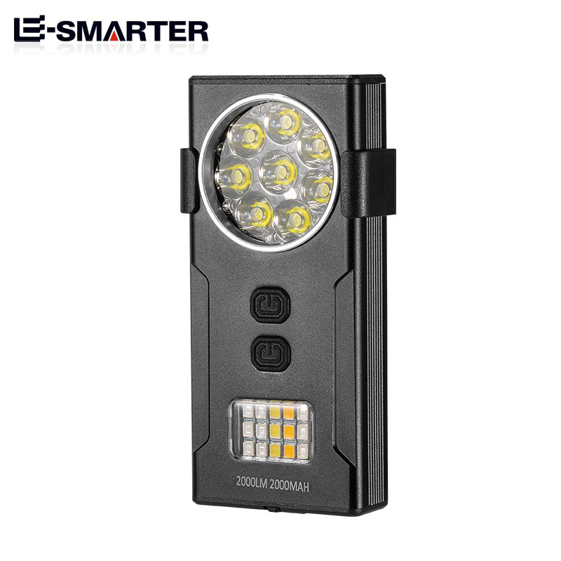 ミニLED EDCキーホルダー懐中電灯,充電式,ポータブル, - Edc Carry Clip のレビューと価格