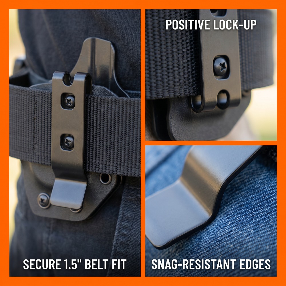 金属製ポケットクリップバッククリップ交換用ネジセットDIYナ - Edc Carry Clip のレビューと価格