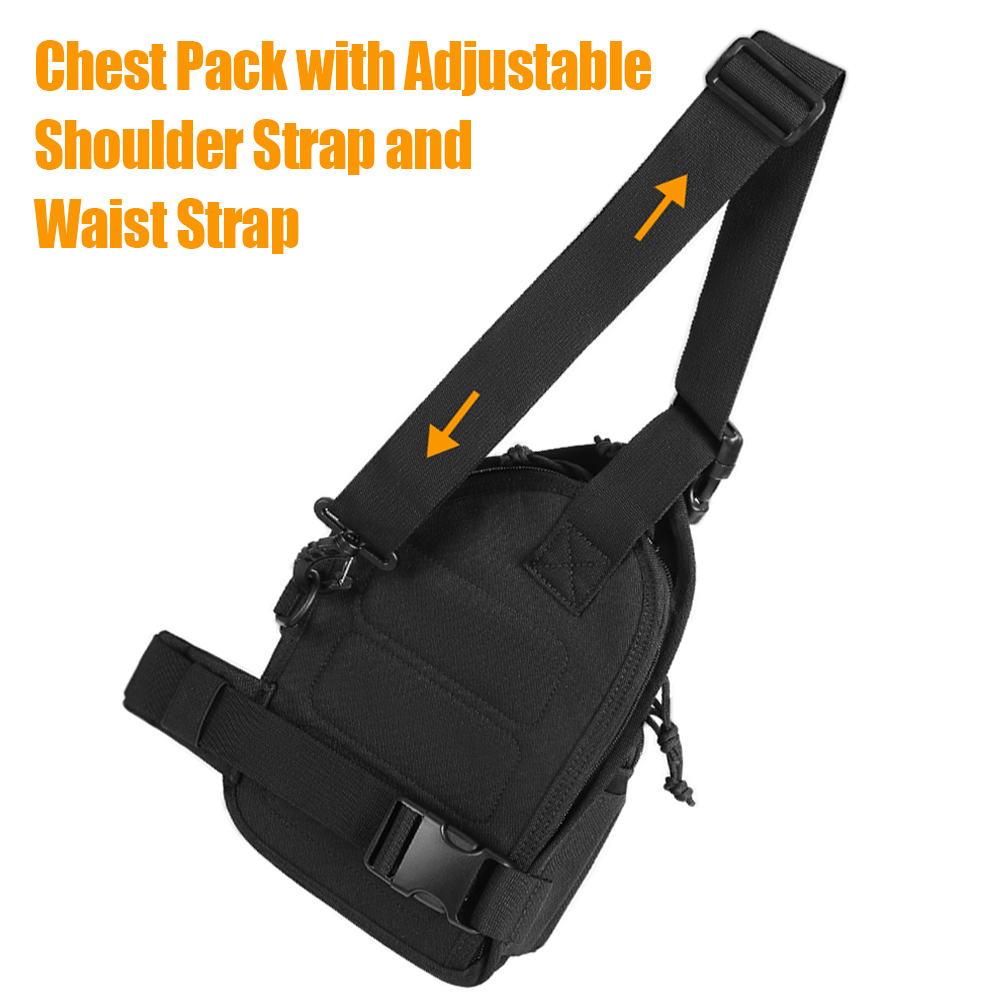 戦術的な銃バッグ EDC ショルダーバッグピストルホルスター - Edc Concealed Carry Backpack のレビューと価格