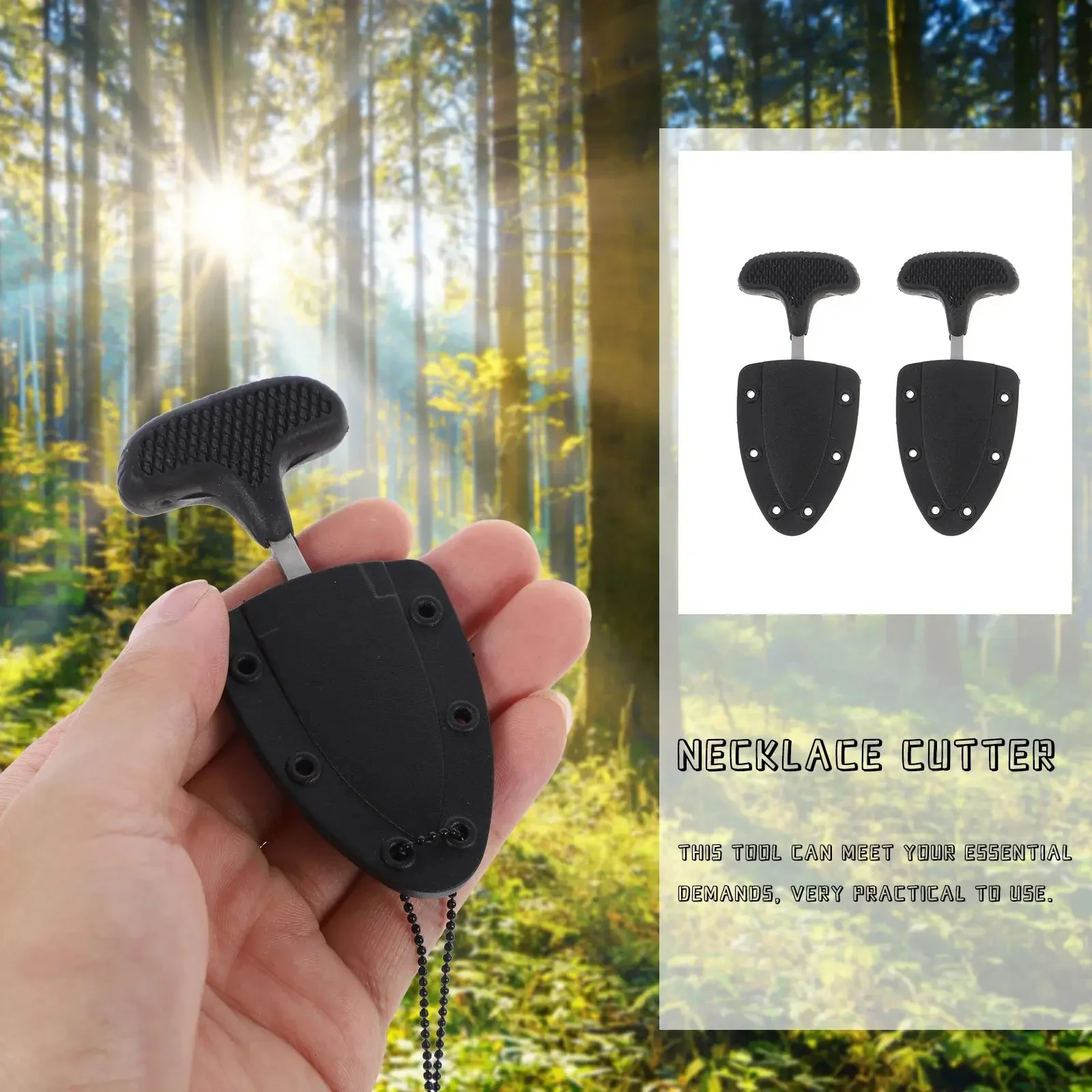 2ピースセット（シース付き） – 首掛けカッター、ミニアウト - Edc Carry Piece のレビューと価格