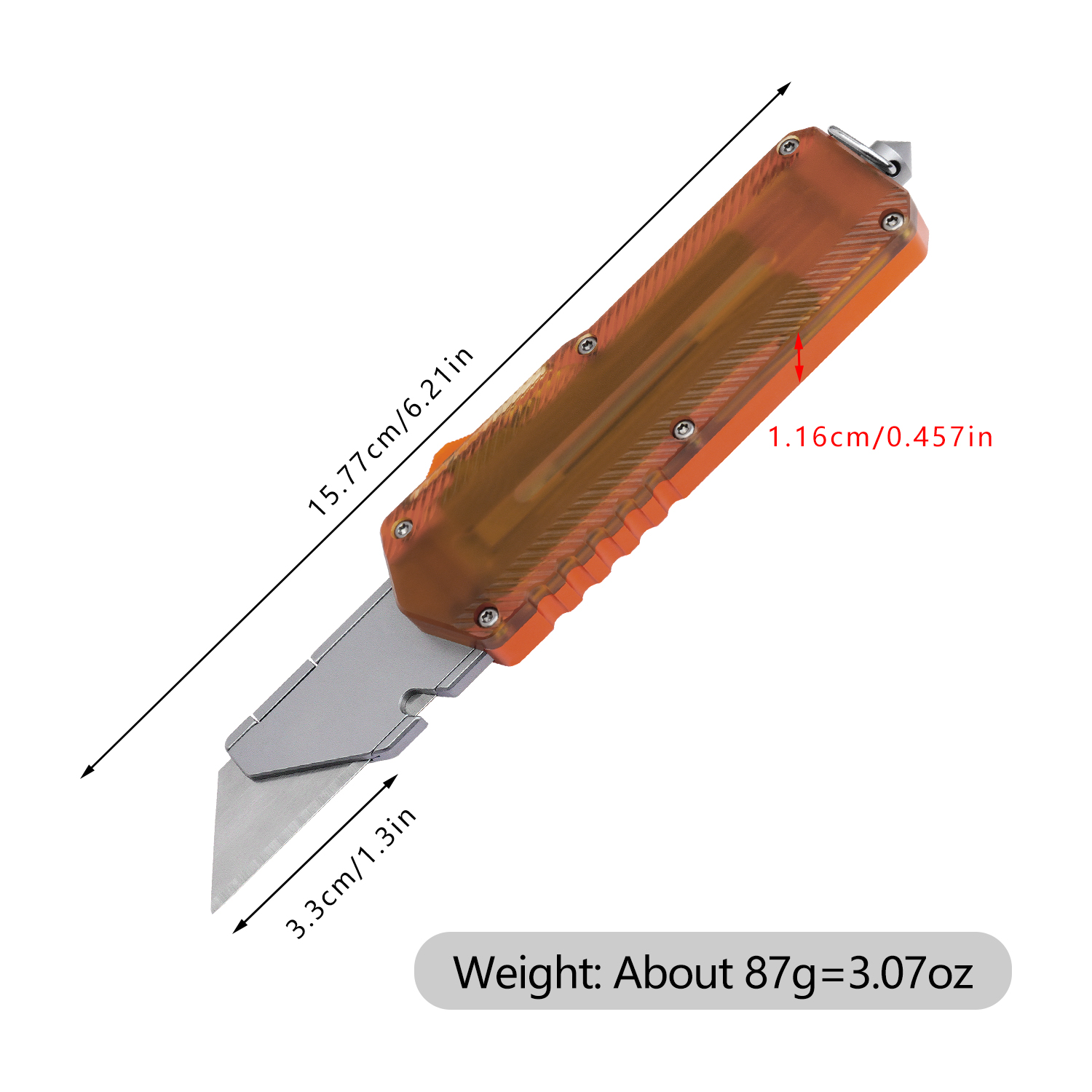 2ピースアルミ合金製コンビネーションナイフセット。 アウトド - Edc Carry Piece のレビューと価格