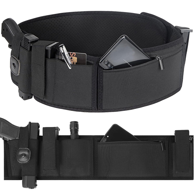 ベリーバンドガンホルスター隠しキャリーピストルホルスターウエ - Edc Carry Pistols のレビューと価格