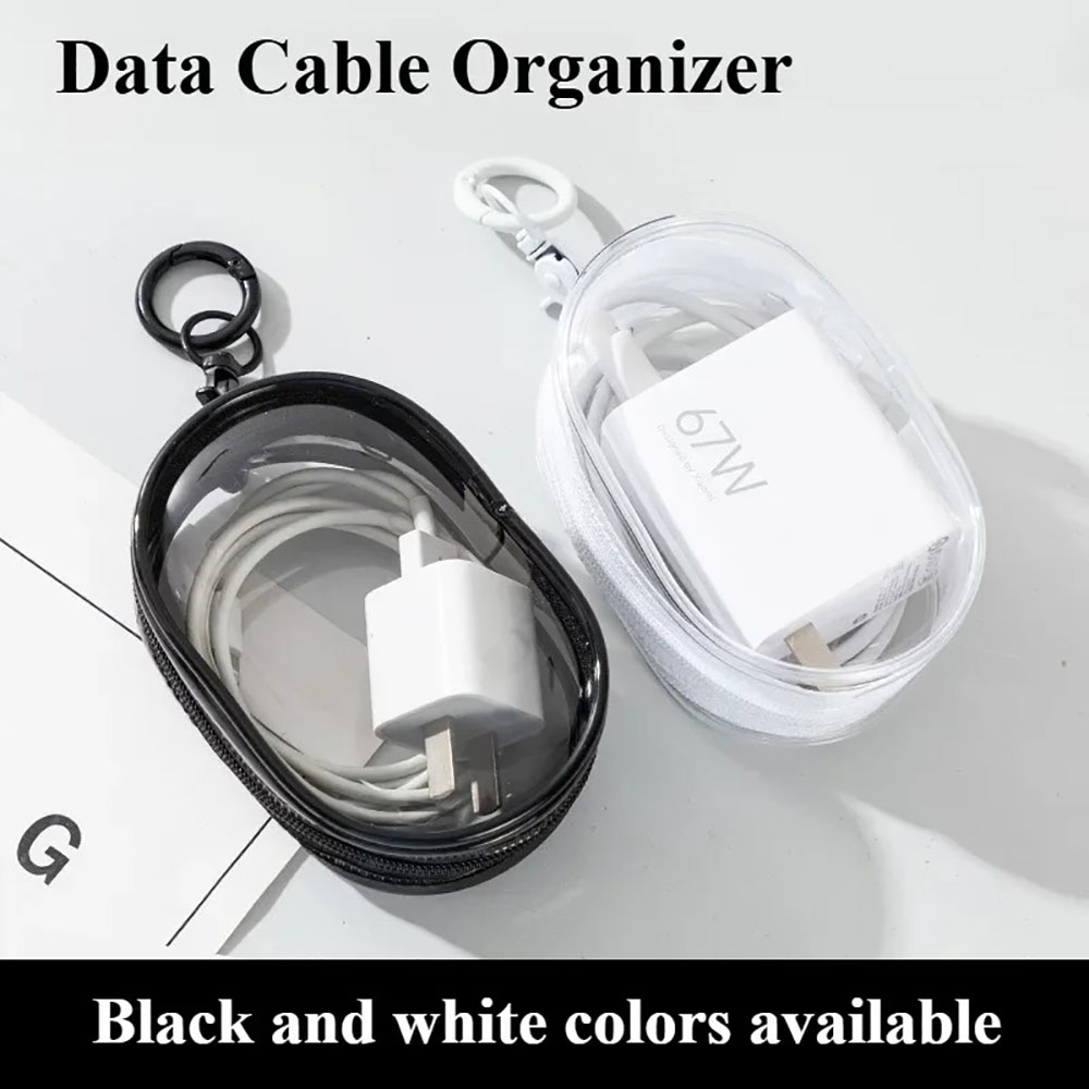 イヤホン、携帯電話、旅行用ケーブル用のケーブル充電器オーガナ - Cable Winder Keychain のレビューと価格